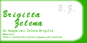 brigitta zelena business card